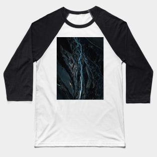 Abstract River in Iceland - Landscape Photography Baseball T-Shirt